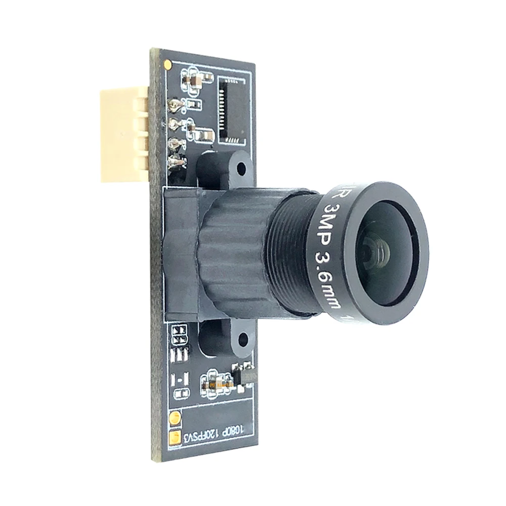 2MP USB Camera Module 1080P Full Hd MJPEG 120FPS 60FPS 30fps High Speed Mini CCTV Linux UVC Zero distortion Webcam Surveillance