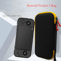 New Bag For Retroid Pocket 4 Pro 3+ 3 Plus Case RP3 Console Storage Bags zipper Pocket Functional Purpose Pack Game Accessories