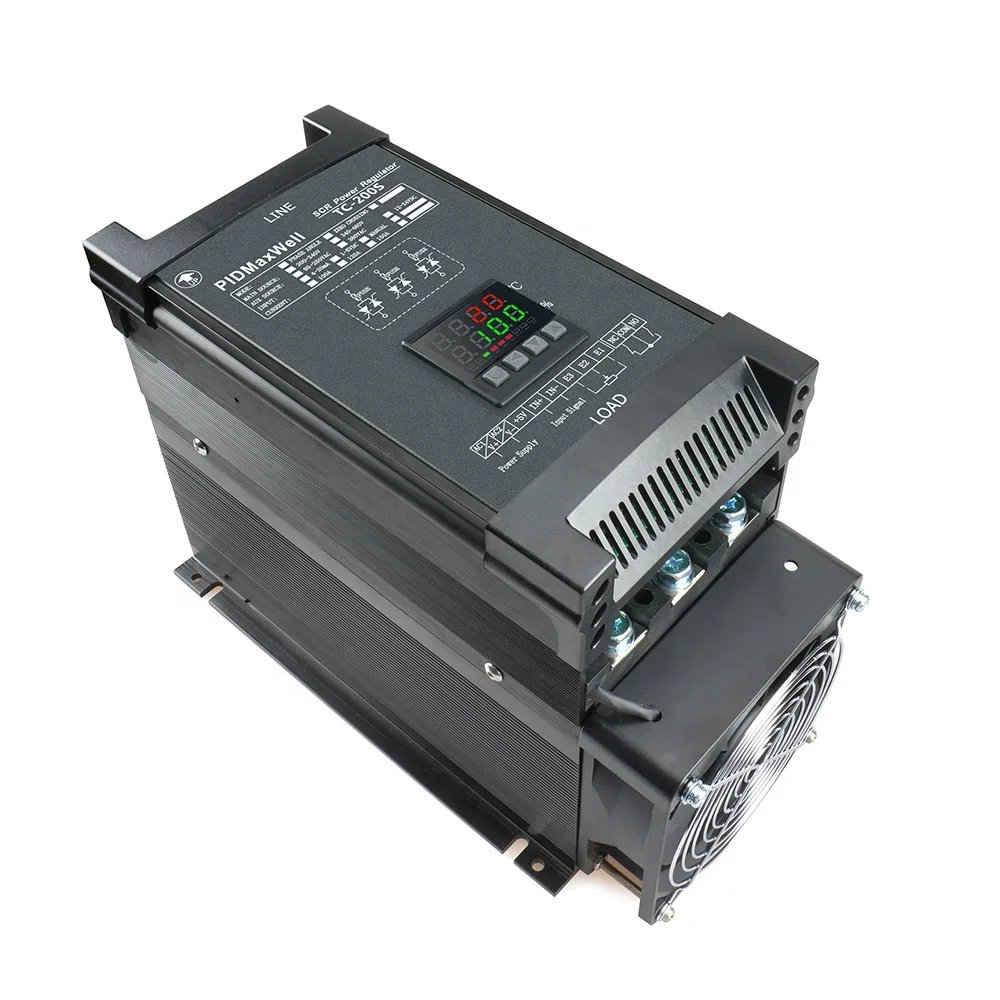 جديد PIDMaxwell TC-200S TCH300 380V 440V 480V 150A 175A 200A SCR الجهد منظم الطاقة التدفئة 4-20mA 0-5V 0-10V AC