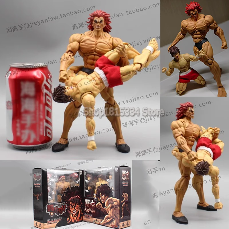 

Аниме BAKI The Grappler Figures Son of Ogre Hanma Baki Hanma Yujiro Фигурка Передвижная коллекция из ПВХ Модель Статуя Детские игрушки