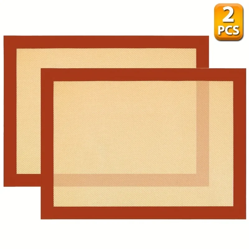 Silicone Baking Mats Reusable Baking Mats Heat Resistant Non-Stick Oven Liner Sheet Cookie Kitchen Accessories