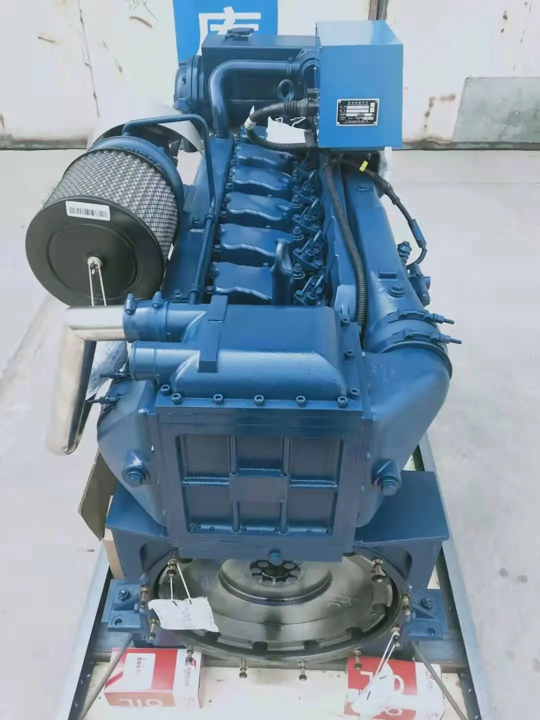 ضمان التجارة Weichai محرّك قارب الصيد محرك الديزل البحري المياه المبردة 20hp 30hp محرك داخلي مع علبة التروس مخصص