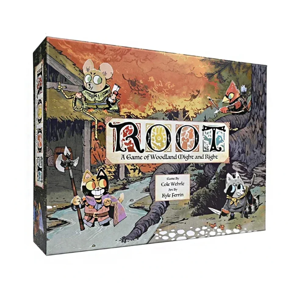 Basic version: Root Leder games, family strategy game, cocktail party, multiplayer card game