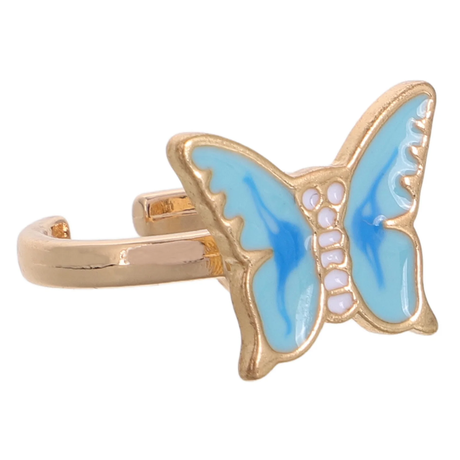 Anello rotante regolabile per alleviare lo stress e l'ennui, finitura liscia, gioielli per alleviare l'ansia, leggeri, comodi e indossabili