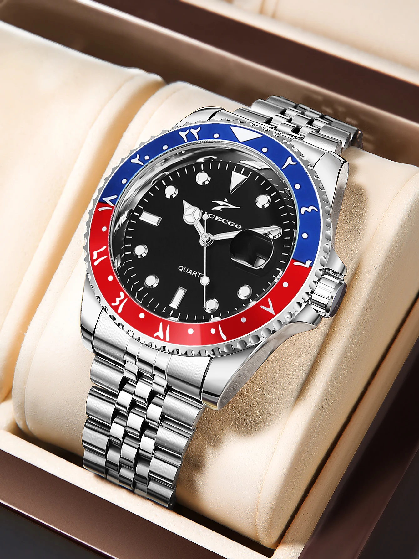 New high-end luxury men's watches, stylish business trend watches, the perfect gift for birthdays, graduation season, Teacher's