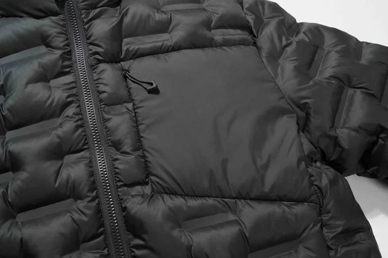 Brand Graphene Self-heating Puffer Jacket Men Windproof Pleated Padded Jackets Man Classical Warm Winter Down Coat Male Parkas