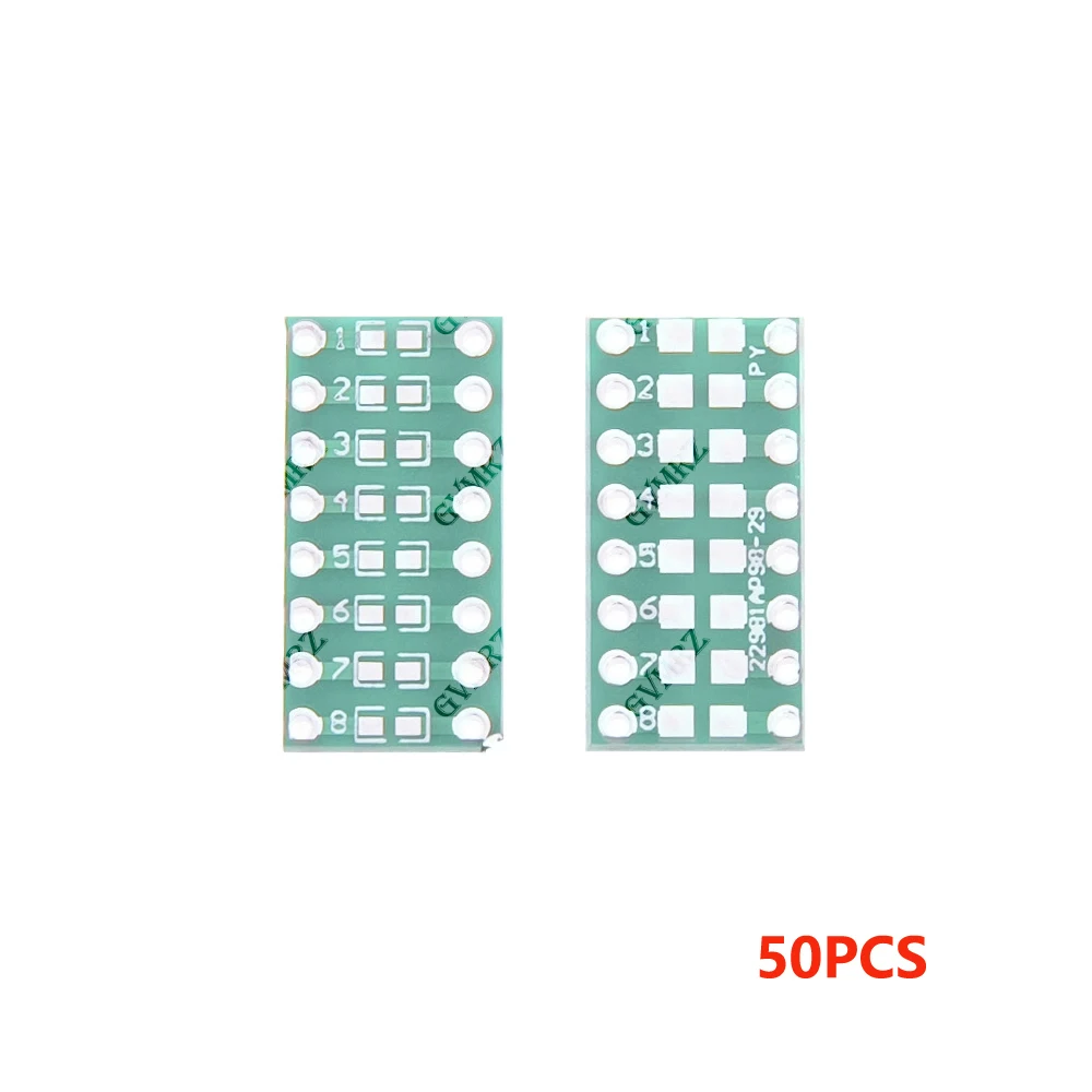 50PCS/20PCS/100PCS SOT23 SOT89 PCB IC Adapter Board SMD to DIP Converter for 0805 0603 0402 SOT223 SOP TSSOP Series TSSOP8 sot89