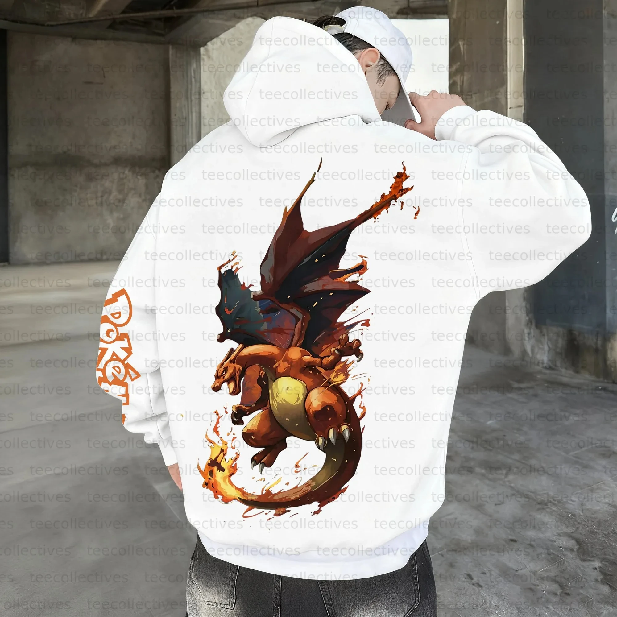 Pokemon automne et hiver japonais sang chaud Animation personnage classique sweat à capuche hommes et femmes haut décontracté et confortable