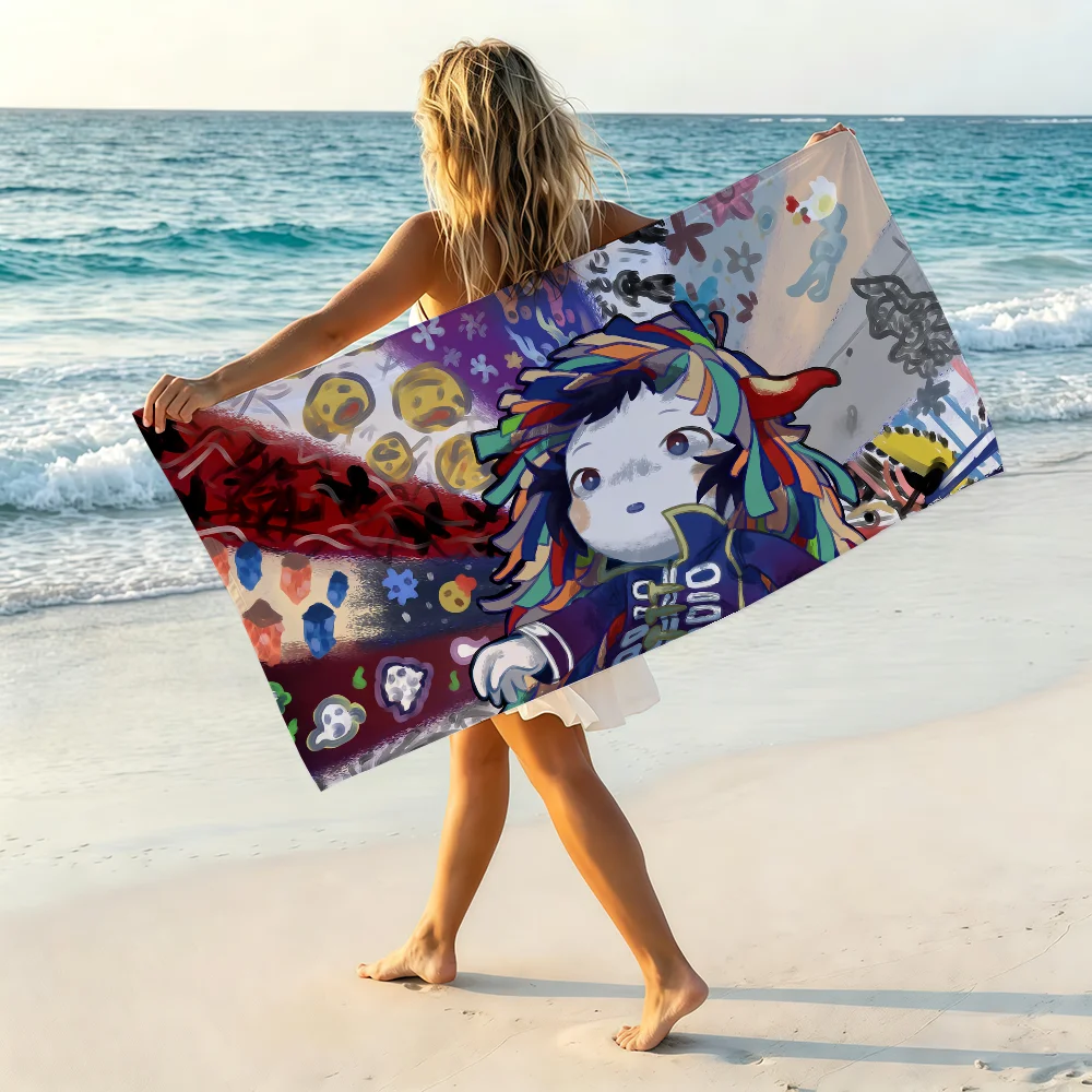 Singer K-Kikuo Karikatür Havlu - Beach Towel Large incelemesi ve fiyatı