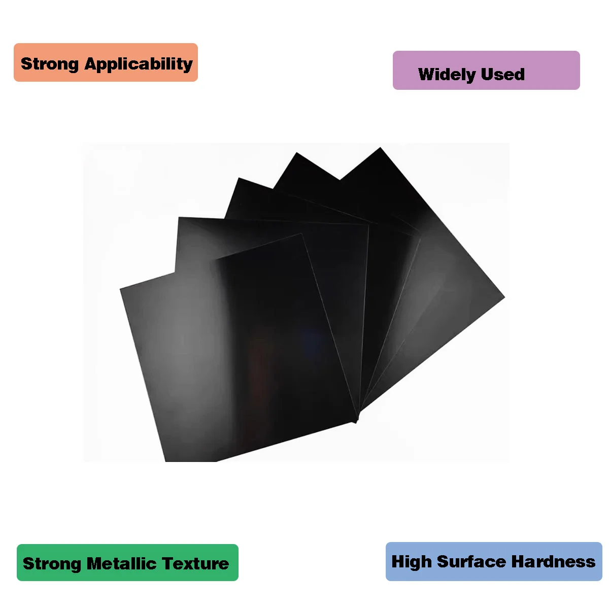 Aluminum Plate/Black Anodized Aluminum Plate/Customization Of Non-Standard Parts，THK 0.5mm-3mm