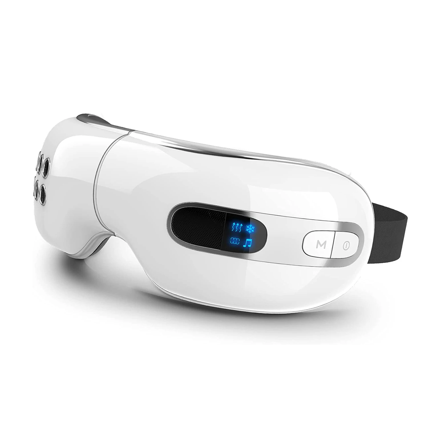 High Quality Unisex EMS Electric Eye Massager, Adjustable Vibrating Warm Massage Instrument for Eye Relaxation