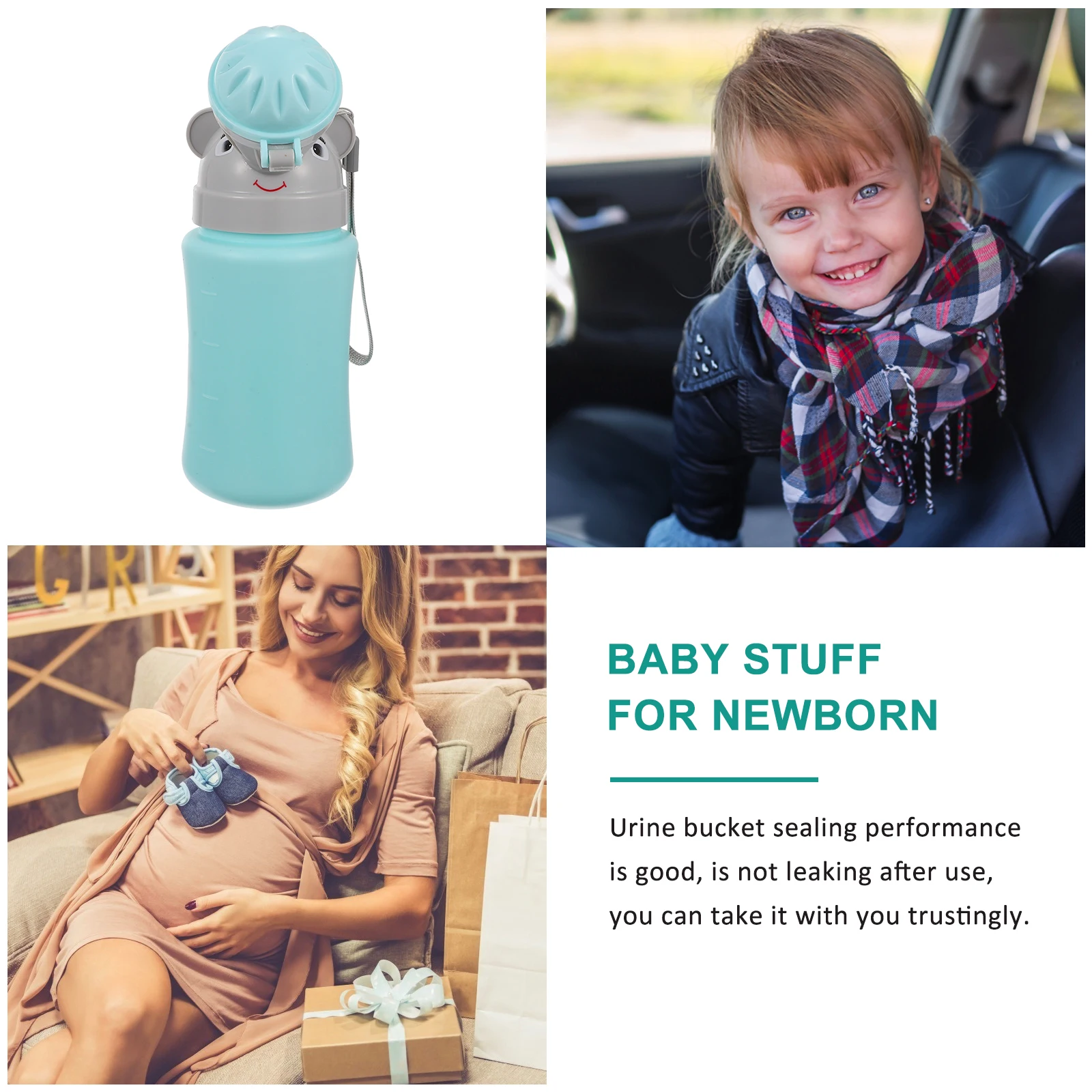 طفل رضيع مانعة للتسرب المحمولة مبولة السفر الكرتون قعادة التدريب كوب المرحاض زجاجة للأطفال الصغار الطفل الاشياء لحديثي الولادة