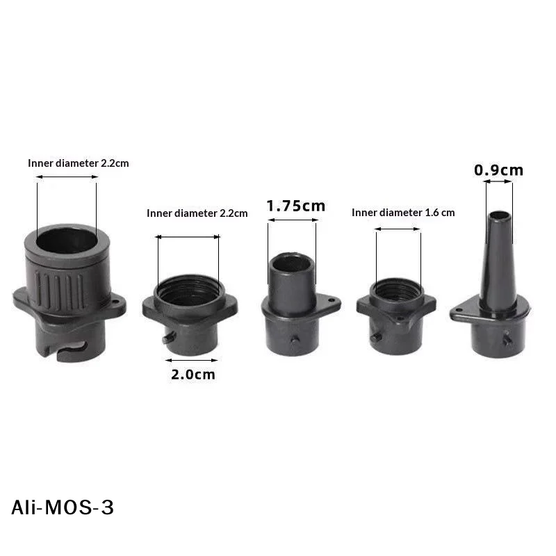 【S】Multifunction Air Valve Adaptor Kit for SUP Board Inflatable Pump, Paddle Boat Kayak Valve Connector Combo