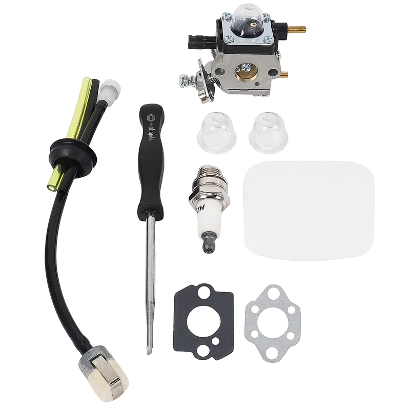 ABGG-C1U-K54A Carburetor Repower For 2-Cycle Mantis 7222 7222M 7222E 7225 7230 7240 7920 7924 Tiller/Cultivator With Air Filter