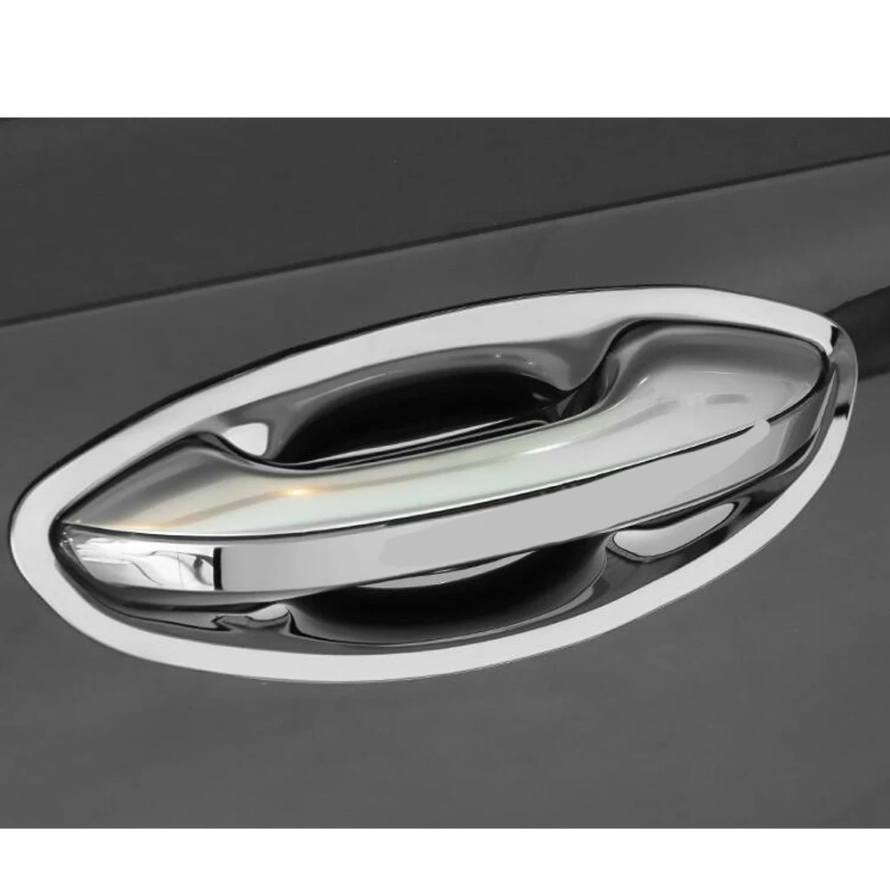 Car Sticker Cover Protection Armrest Handrail Detector Trim Bowl Frame Hoods For Hyundai Santa Fe SantaFe 2019 2020 2021-2024