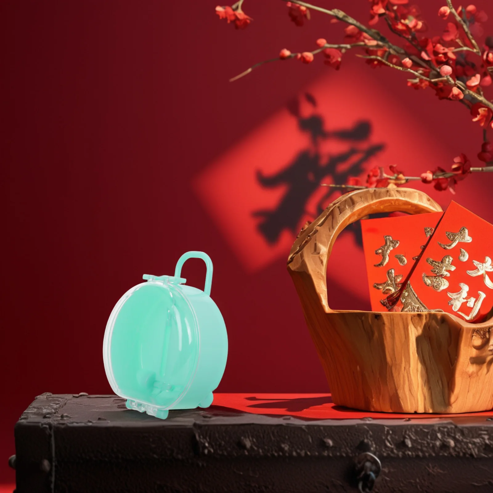 

12pcs Mini Luggage Party Favor Boxes Small Snack Storage Container For Candy Jewelry Portable Plastic Travel Suitcase