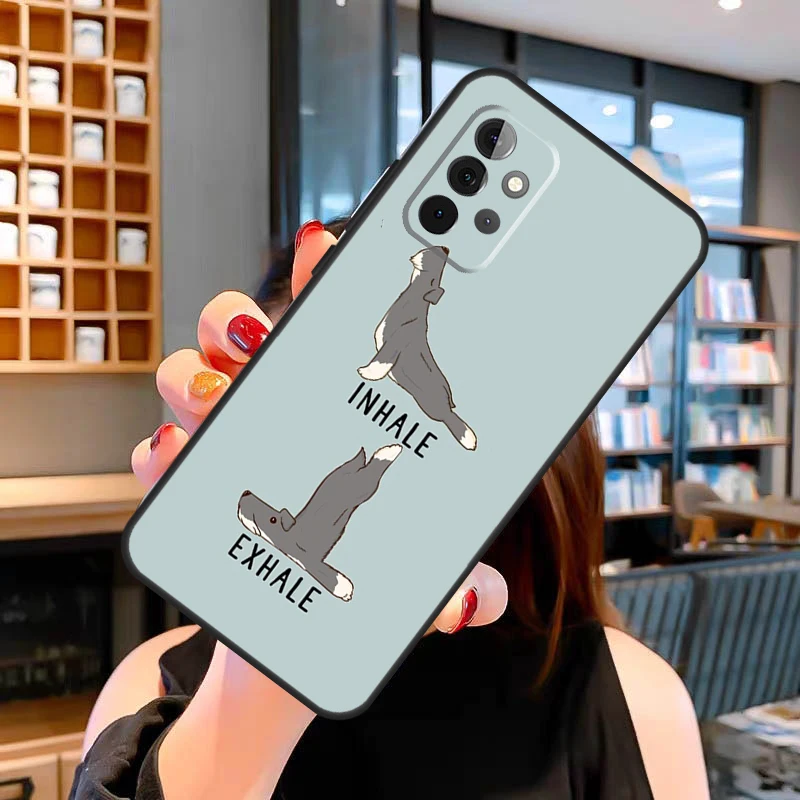 الكرتون شنوزر الكلب القضية لسامسونج غالاكسي A14 A34 A54 A52S A12 A22 A32 A52 A72 A13 A33 A53 A73 A31 A51 A71