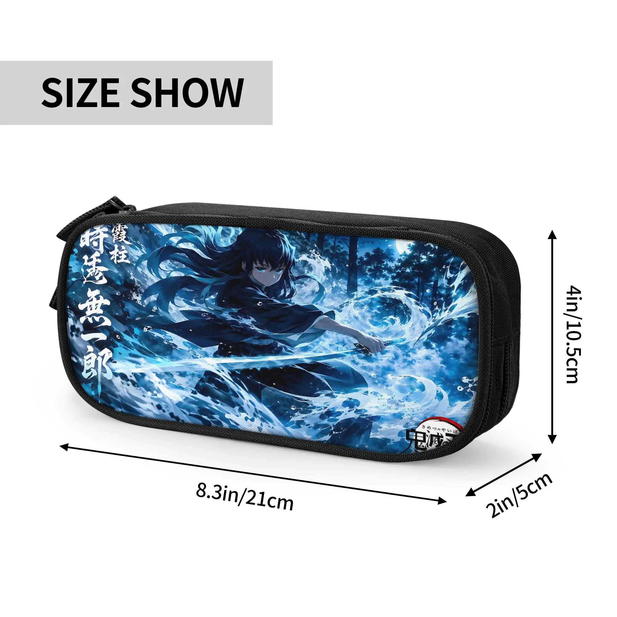 Custom Demon Slayer Large Capacity Bags for Child  Handheld Study Bag for Boys Gilrs Kids