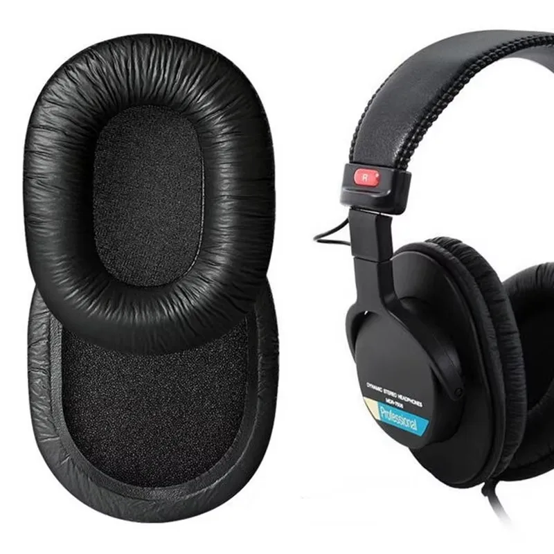 Ersatz-Ohrpolster aus weichem Leder für Sony MDR-7506 MDR-V6 V7 MDR-900ST Kopfhörer Headset Ohrpolster Ohrabdeckung Kissen Ohrmuscheln