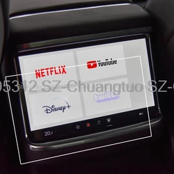 Tempered Glass Rear Climate Touchscreen Protector for Tesla Model S Model X 2022 2023 8inch HD Touchscreen Protector