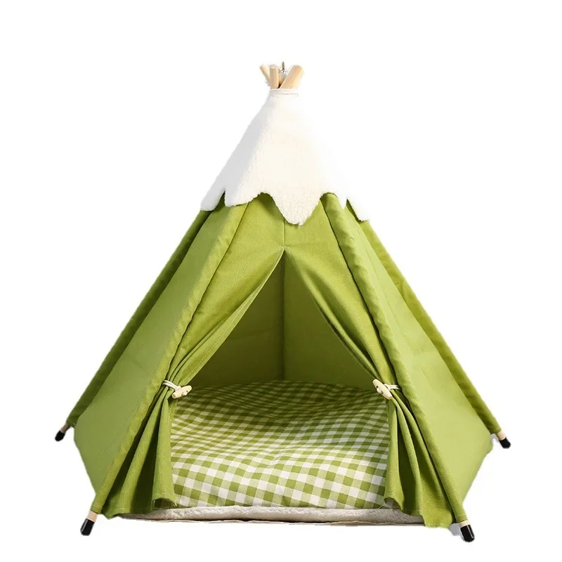 

Pet tent cat litter cat bed tent room removable and washable small and medium dog litter