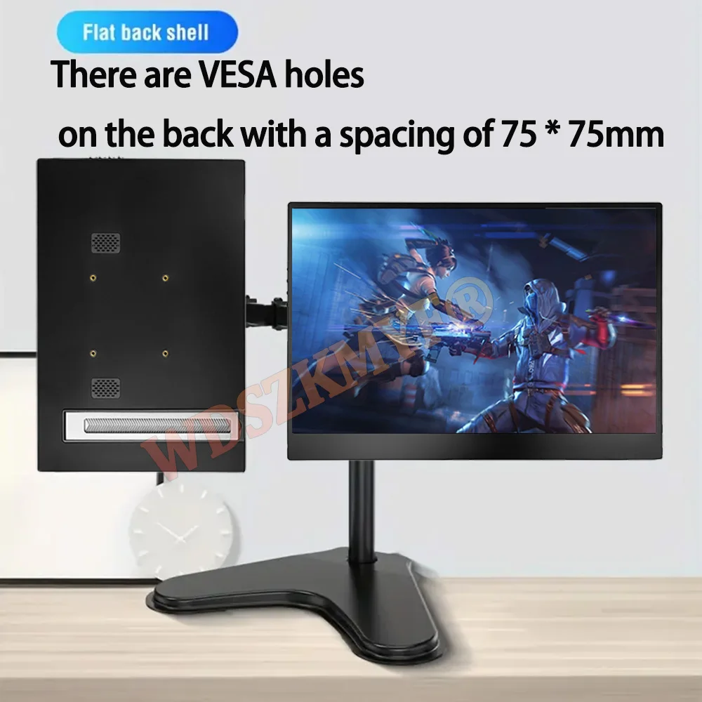 شاشة لمس محمولة 13.3 بوصة FHD 1080P IPS لوحة عرض ثانوي شاشة كمبيوتر Type-C HDMI لأجهزة الكمبيوتر المحمول Xbox Switch