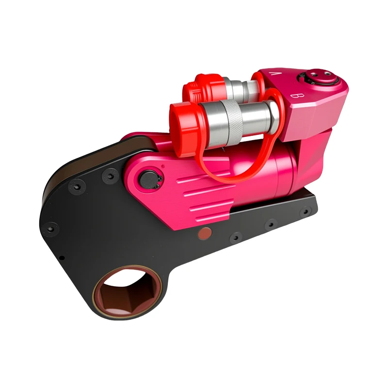 

KLCD Aluminum-Titanium Alloy Industrial Hollow Hexagonal Box Type Hydraulic Torque Wrench Hydraulic ToolsUsed for Bolt