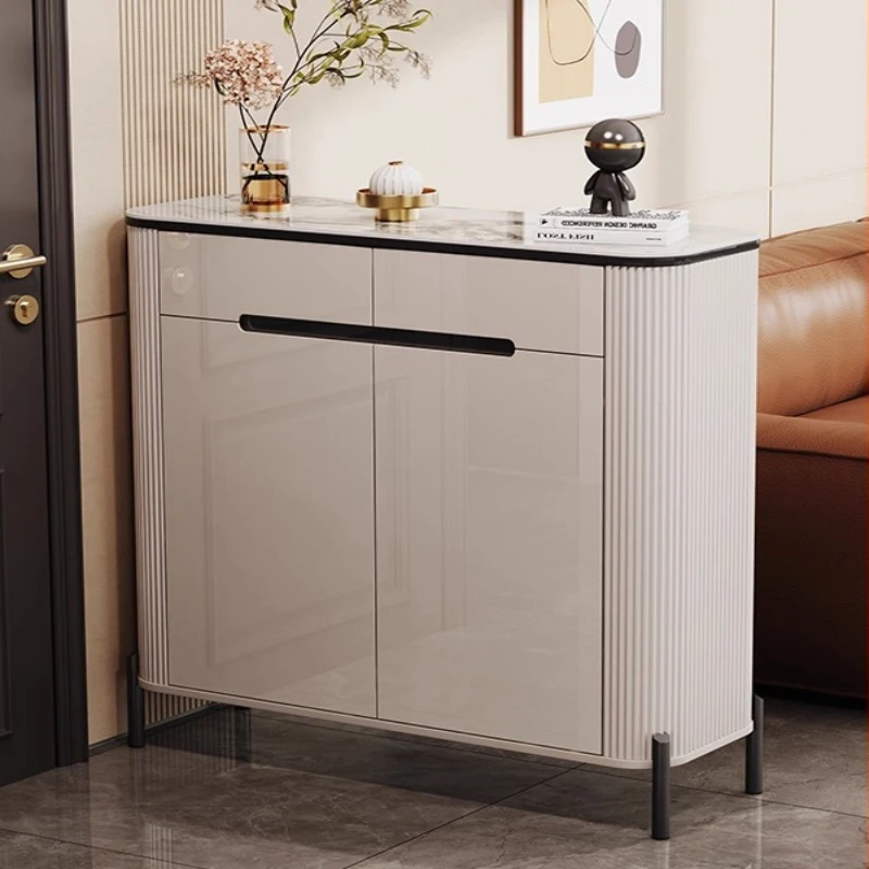 

Luxury double-sided shoe cabinet for home use, high-end integrated entrance partition cabinet, double-sided cabinet, new model