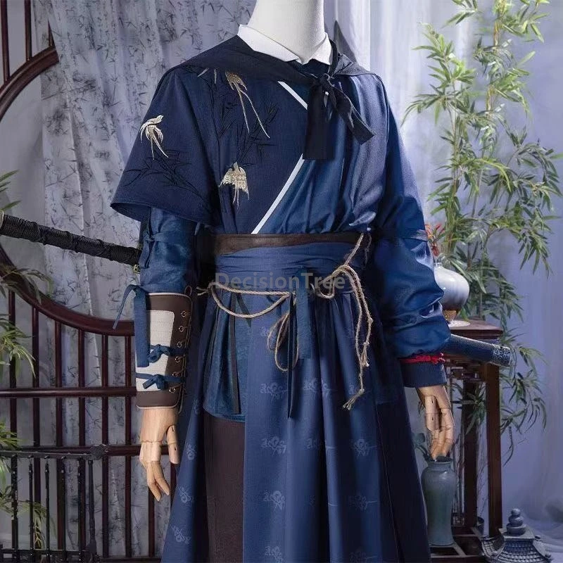 

19925, традиционная улучшенная мужская повседневная одежда из рыцаря ханьфу в древнем стиле, изысканная, элегантная, красивая, крутая, ханьфу