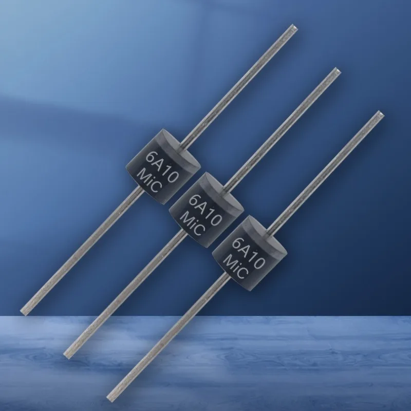 

20PCS 6A10 10A10 20A10 Rectifier Diode Kit - 6A/10A/20A 1000V DO-27 Axial Through Hole Diodes Assortment