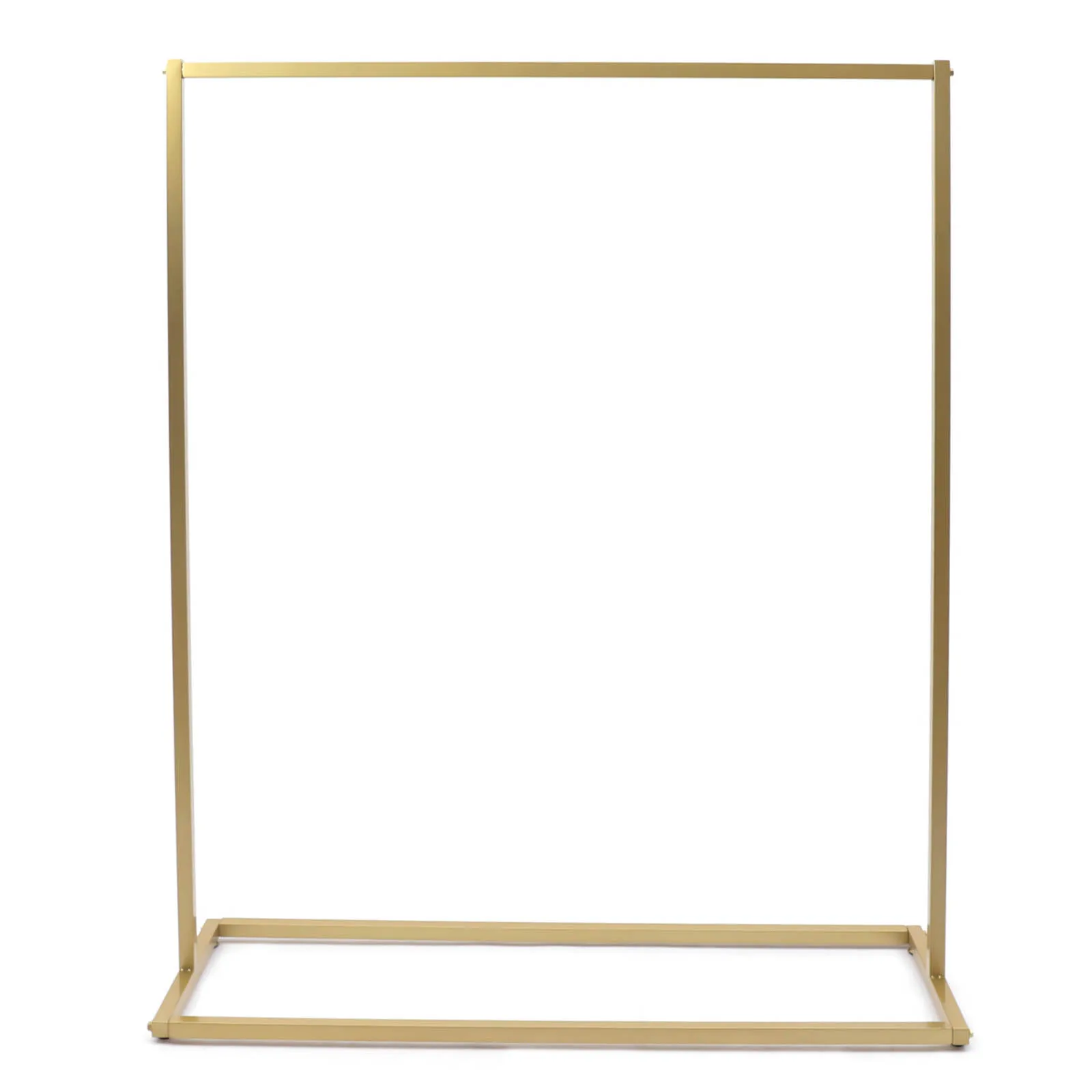 Kledingdisplaystandaard Jurk hangend displayrek Goud Heavy Duty metalen kledinghanger Moderne kledingstandaard