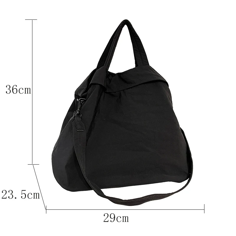 Bolso de mano de tela oxford para hombre y mujer, bandolera de hombro de gran capacidad, de lujo, nuevo