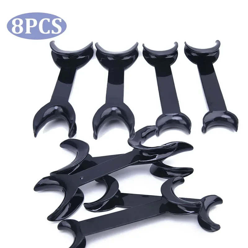 

Набор из 8 шт., стоматологический расширитель для щек и губ с двойной головкой, маленькие и большие открывалки для рта для ортодонтических процедур