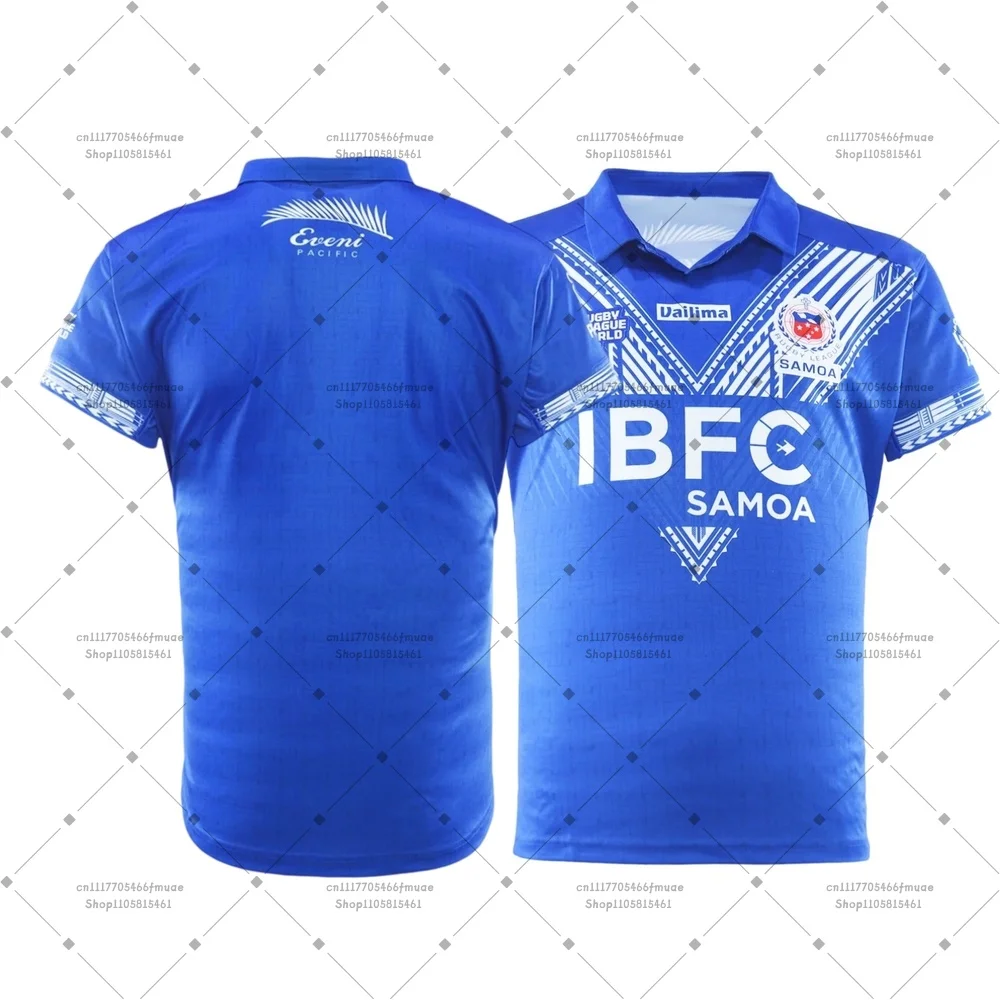 2026/27 New Toa Samoa Mens Home Away Rugby Jersey Men Y2K T-shirt Breathable Quick-dry Suitable for Daily Wear and Training Wear