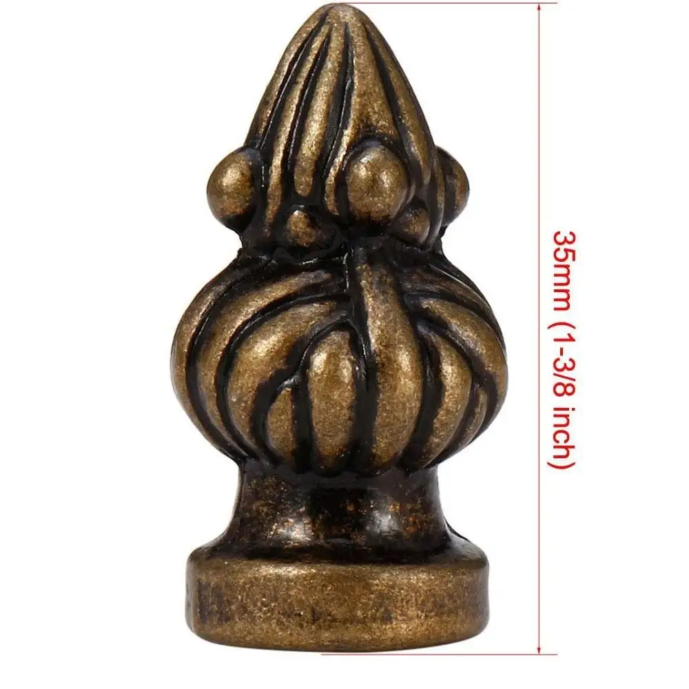 Bronze zinco liga lâmpada decoração, 14 sombra acabamento, lâmpada Vintage