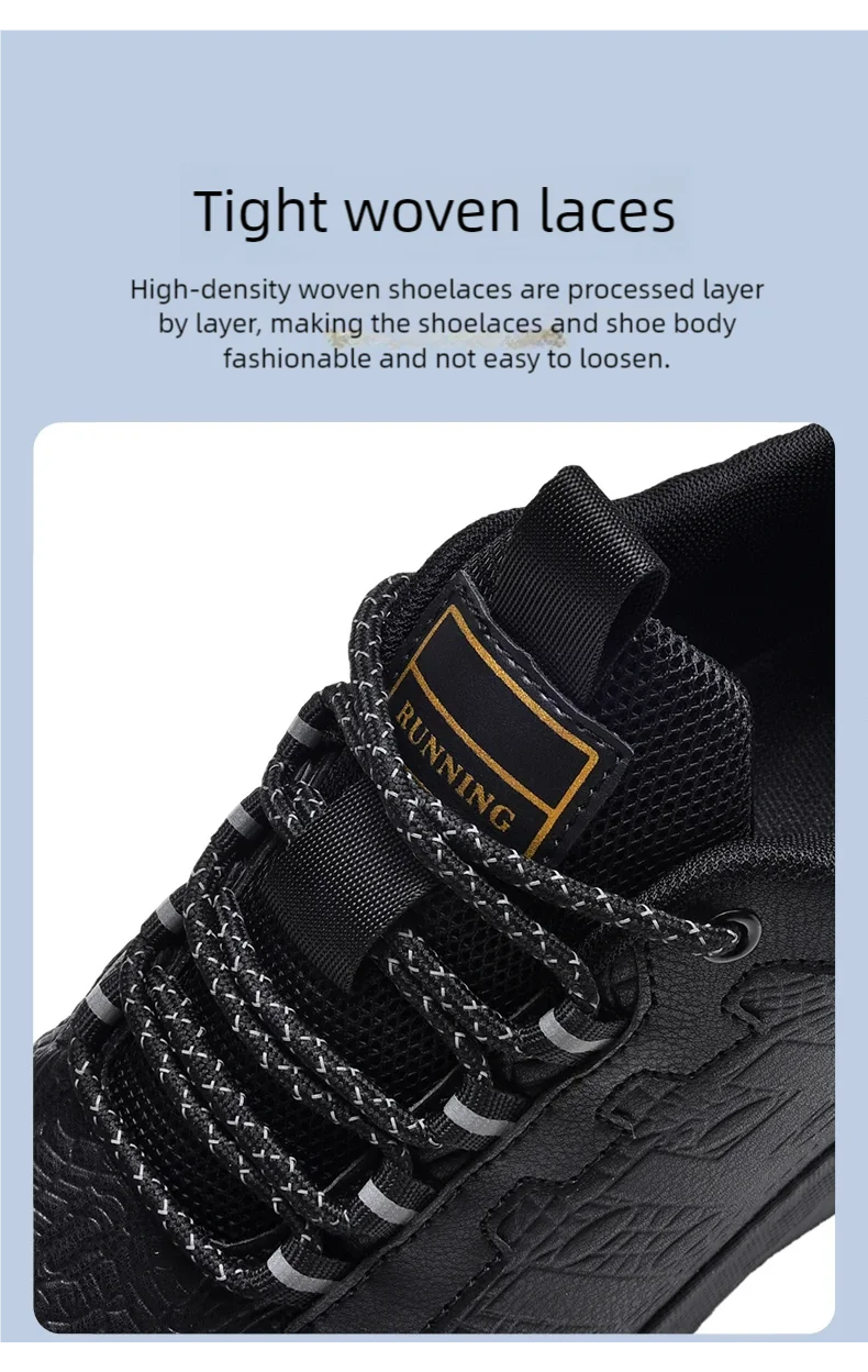 Hotel-Kochschuhe Vier Jahreszeiten Neue Rutschfeste Ölbeständige Wasserdichte Küchen-Arbeitsschuhe Herren Mode Lässige Atmungsaktive Outdoor-Schuhe – Detail 9