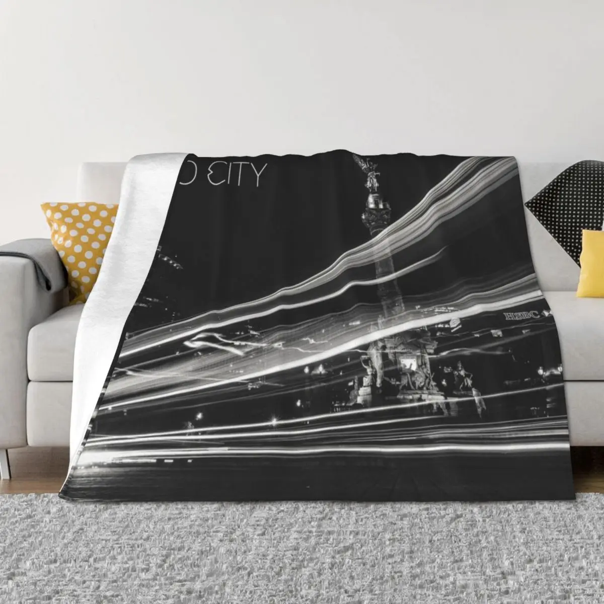 

Premium poster Mexico City Angel of Independencia Throw Blanket Weighted Flannels Soft Beds Blankets
