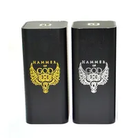 Hammer of God V3 Box Mod Vaper Cloud 18650 Battery Mechanical Mod for 510 RDA RBA RTA Atomizer