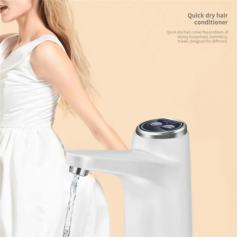 موزع مياه ذكي، مضخة مياه كهربائية، شحن USB، محمولة للمطبخ والمكتب، موزع مشروبات خارجي-A