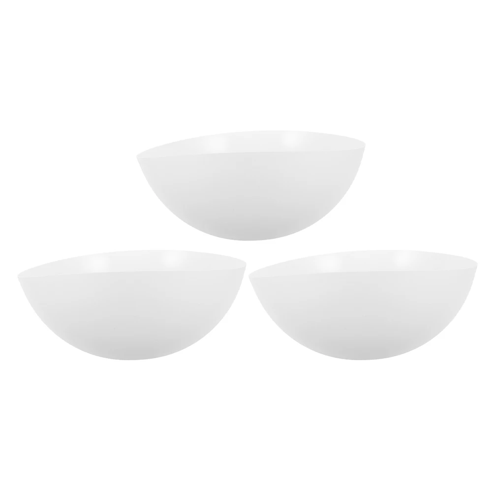 

3pcs Plastic Lampshade Mushroom White Fan Home Decor Stylish Easy Installation Light Diffusion plastic shade lamp ball