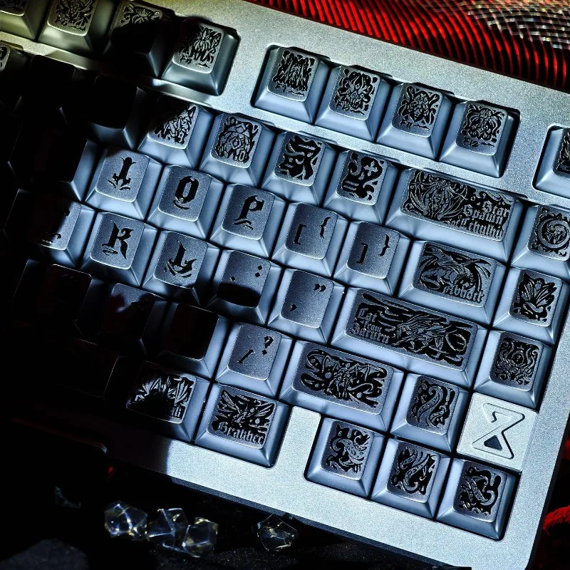 PBT five sided hot rising Huaxin original factory compatible mechanical keyboard 60-108