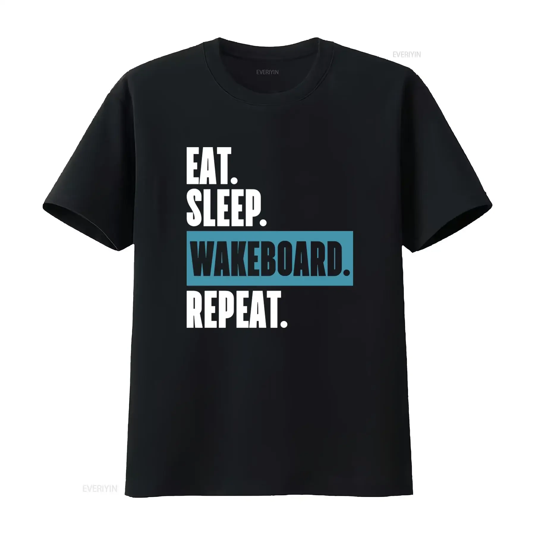 Eat Sleep Wakeboard Repeat T Shirt For Men And Women Perfect Wakeboarding Enthusiasts Lovers vintage Washed Stylish Stretched