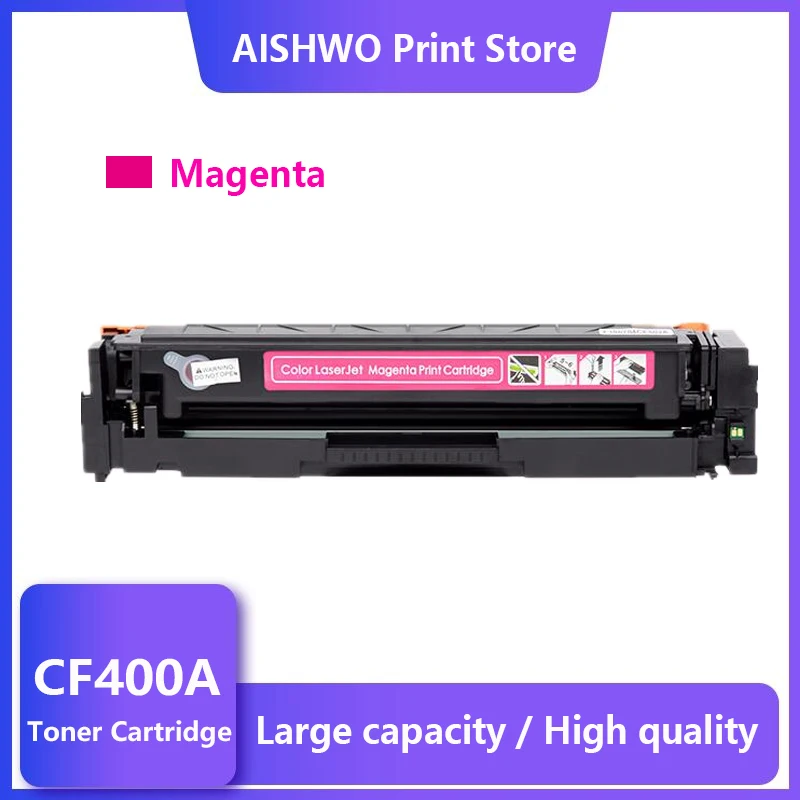 

ASW CF400A CF401A 402 403A 201A Compatible Color Toner Cartridge For HP Color LaserJet Pro M252dn M252n MFP M277dw M277n M274n