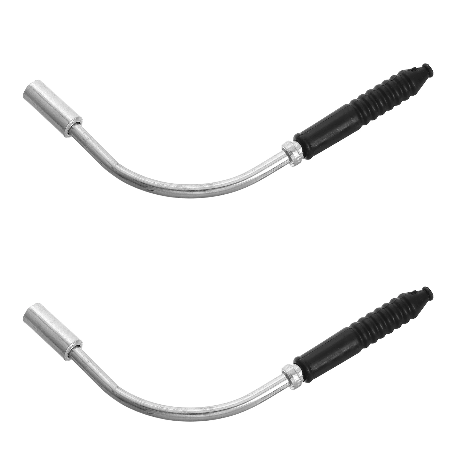 

2 Sets Bent Tube Bike Bike Brake Cable Housing Parts Wire Kit Hose Parts Mountain Road Brake Handle Noodle Cover