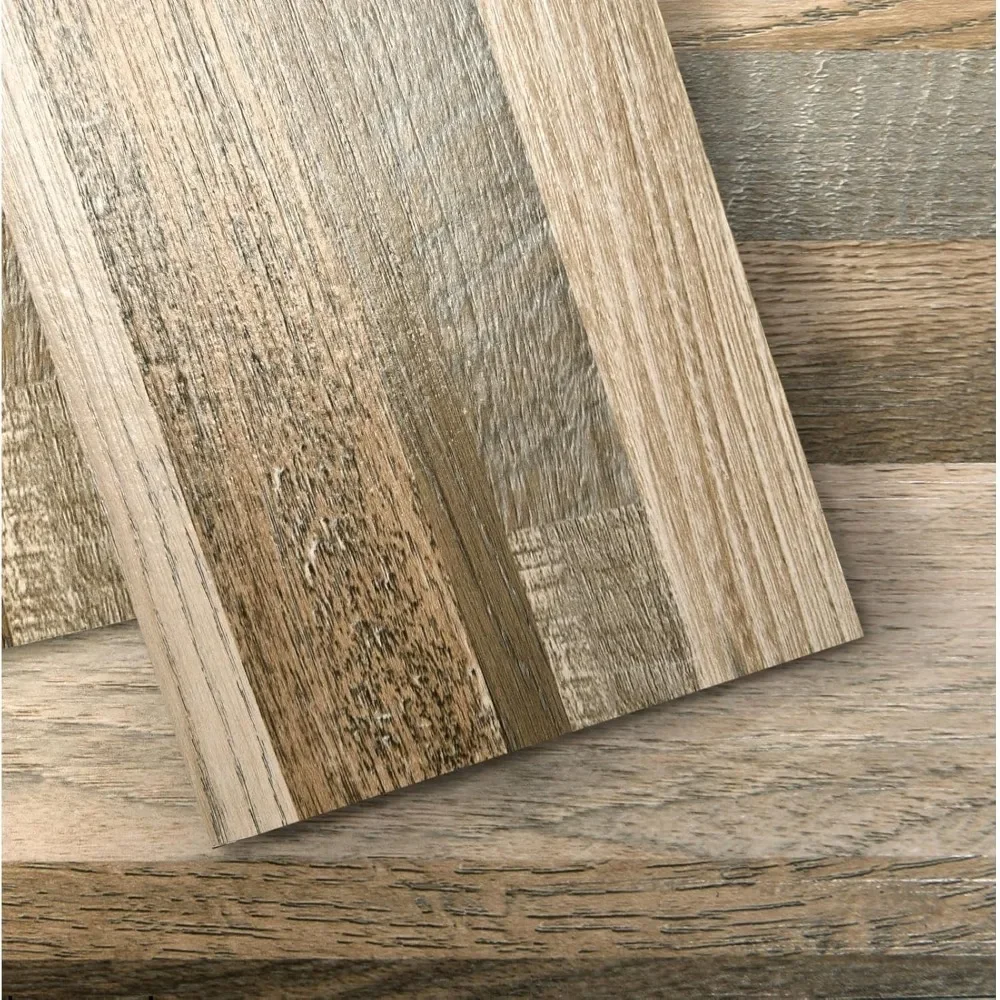 36-Pack 54 Sq.ft Peel and Stick Floor Tiles Vinyl Plank Flooring Wood Look, Adhesive and Waterproof Tile Sticker for Bedroom