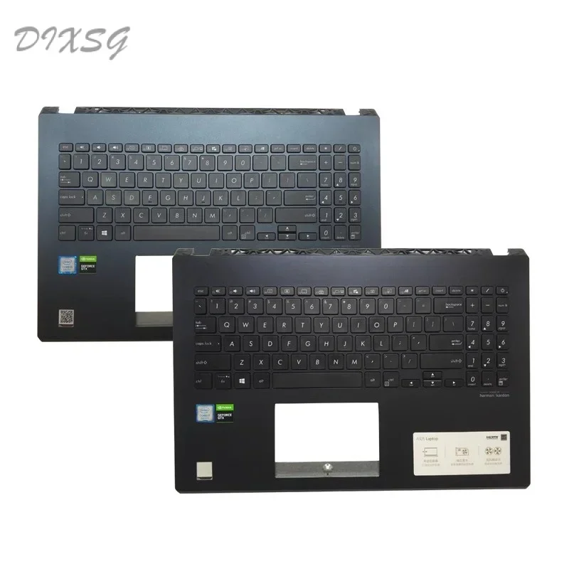 Teclado americano para laptop série Asus x571 x571f x571g x571gd x571gt x571u x571l com retroiluminação