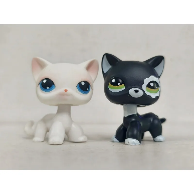 2pcs/lot LPS Toys Littlest Pet Shop Cat #64#2249 Animal Figures