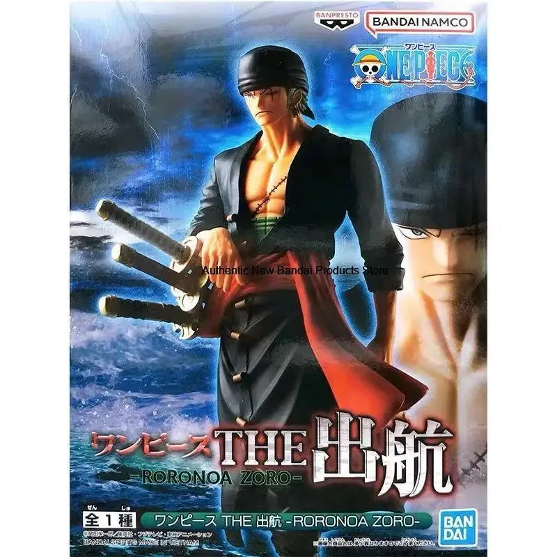 

Bandai Original Banpresto Japan Anime One Piece Limited THE Roronoa Zoro PVC Action Figure Model Collection Gift Toys in Stock