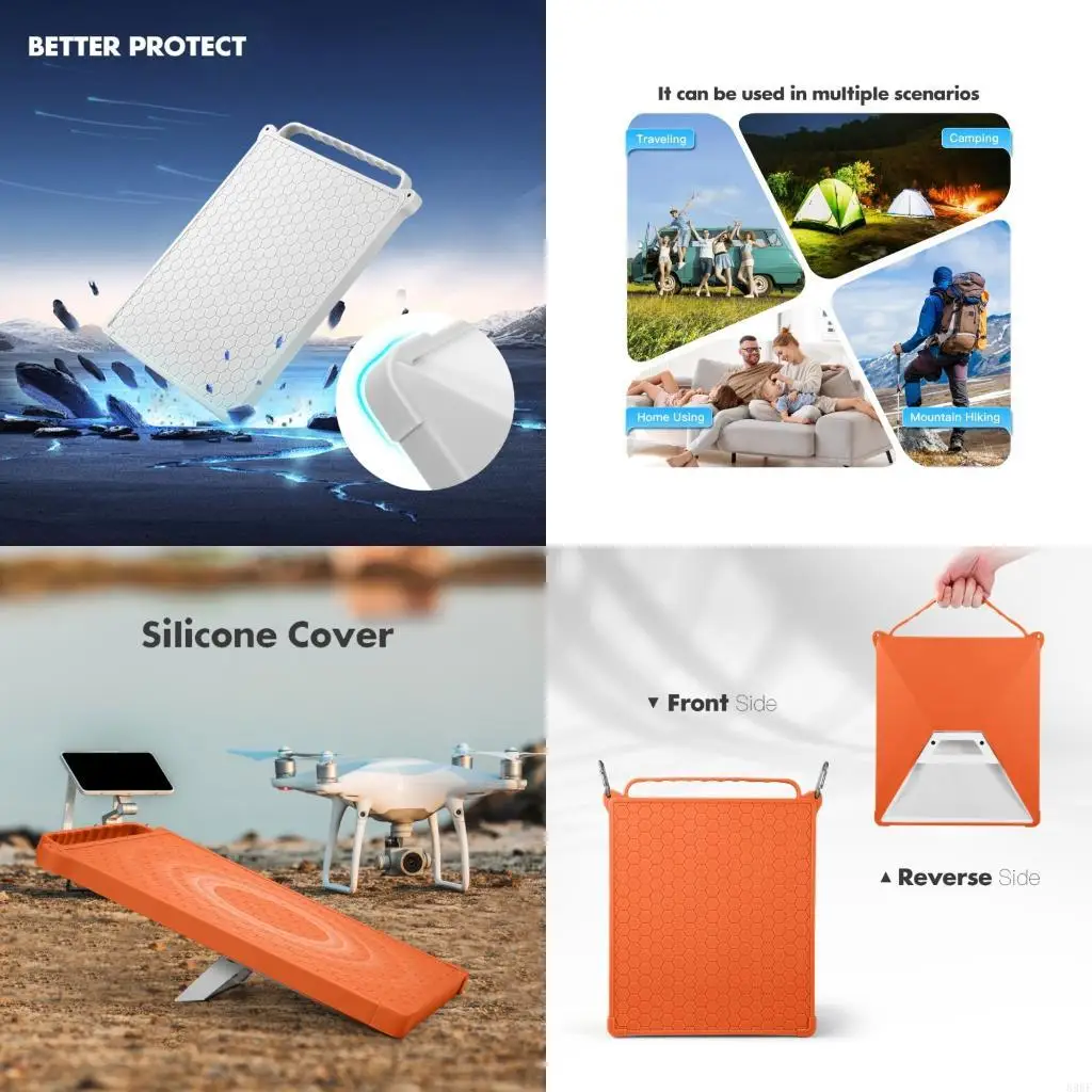 

896F Portable Silicone Protectors For Wireless Terminals Smooth Surfaces AntiDust Coating