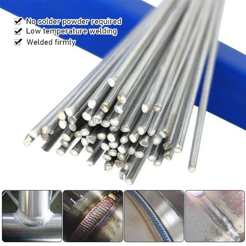 Low Temperature Easy Melt Aluminum Universal Welding Rod Cored Wire Rod Solder No Need Solder Powder Weld Bar for Propane Torch